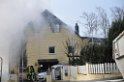 Haus komplett ausgebrannt Leverkusen P49